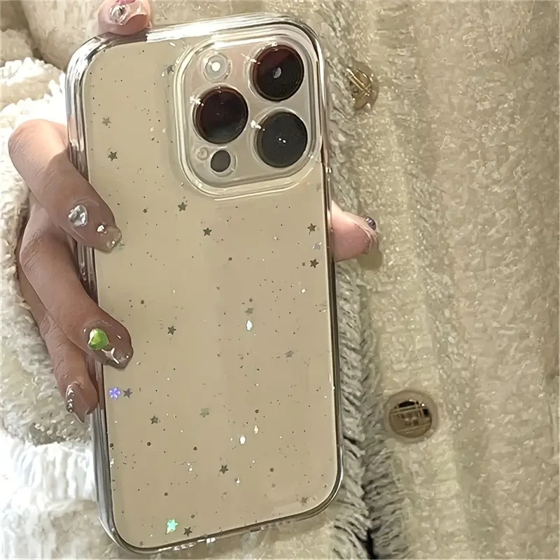 Phone Cases Arc - 글리터 파우더 스파클 스타 스팽글 투명