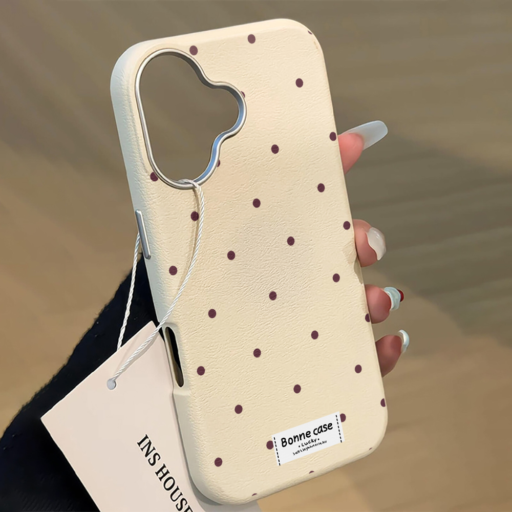Phone Cases Luxury - 창의적이고 독특한 물방울 무늬 아이폰 17