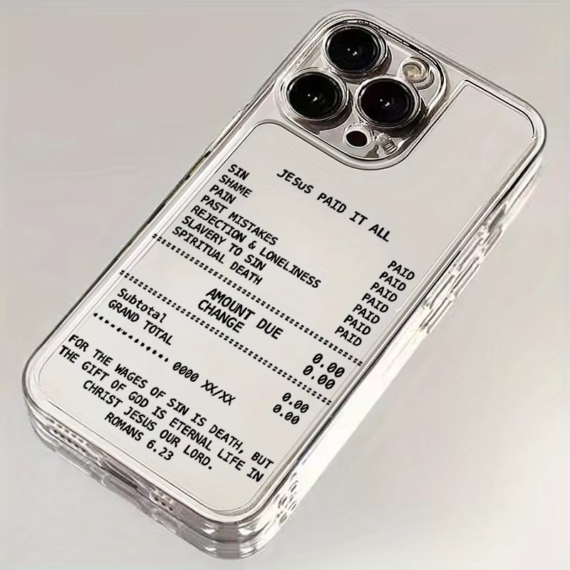 Phone Cases Jesus - 예수님은 모든 것을 지불했습니다 아이폰 17