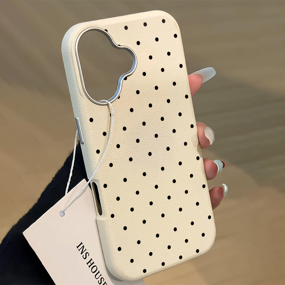 Phone Cases Luxury - 귀여운 물방울 무늬 아이폰 케이스 (16,