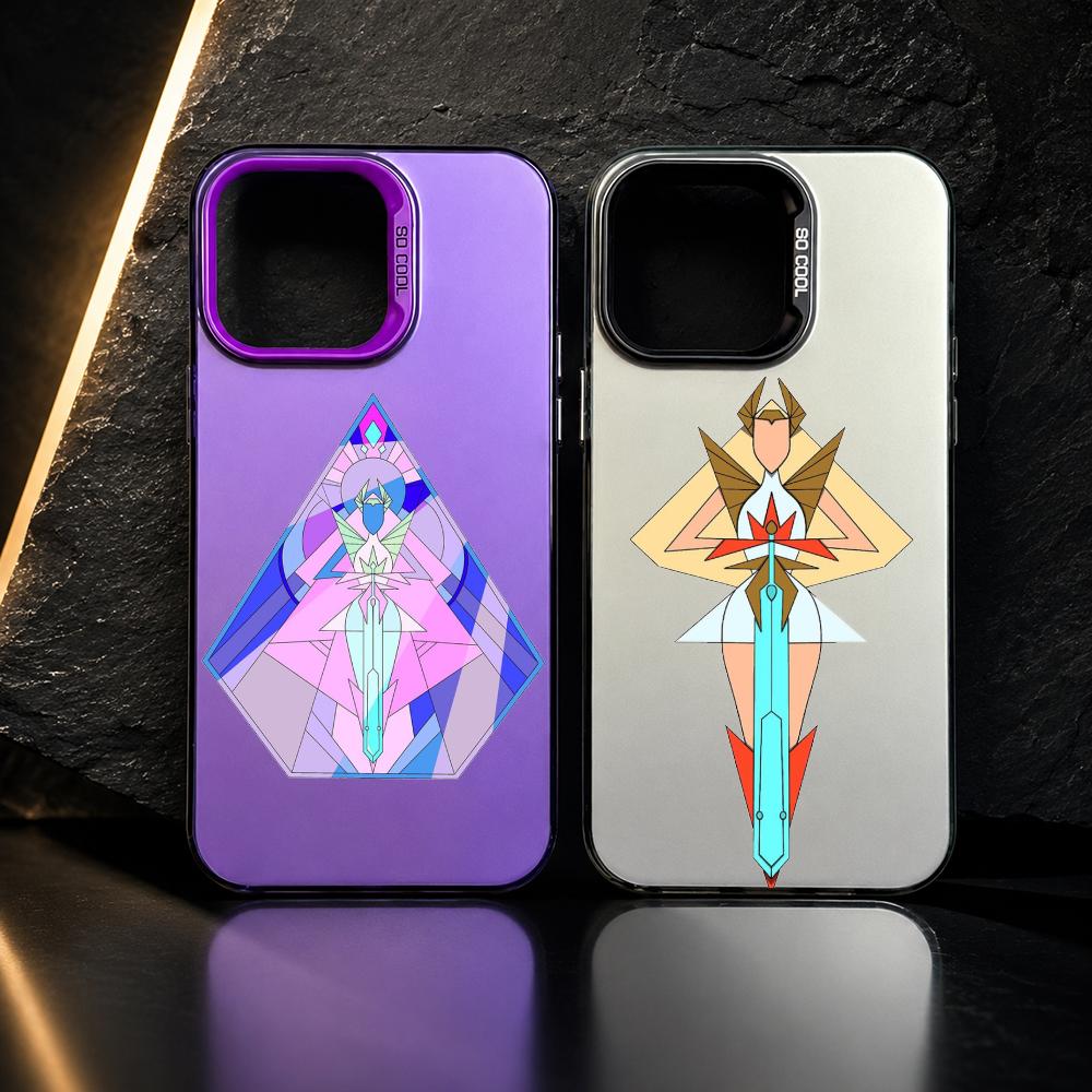 Phone Cases Shein - C-Cartoon She-Ra 폰 케이스 아이폰 11/12/13/14/15/16/17