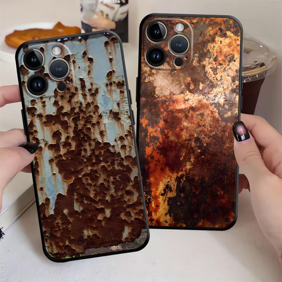 Phone Cases Designer - 레트로 러스트 디자인 케이스 아이폰 13