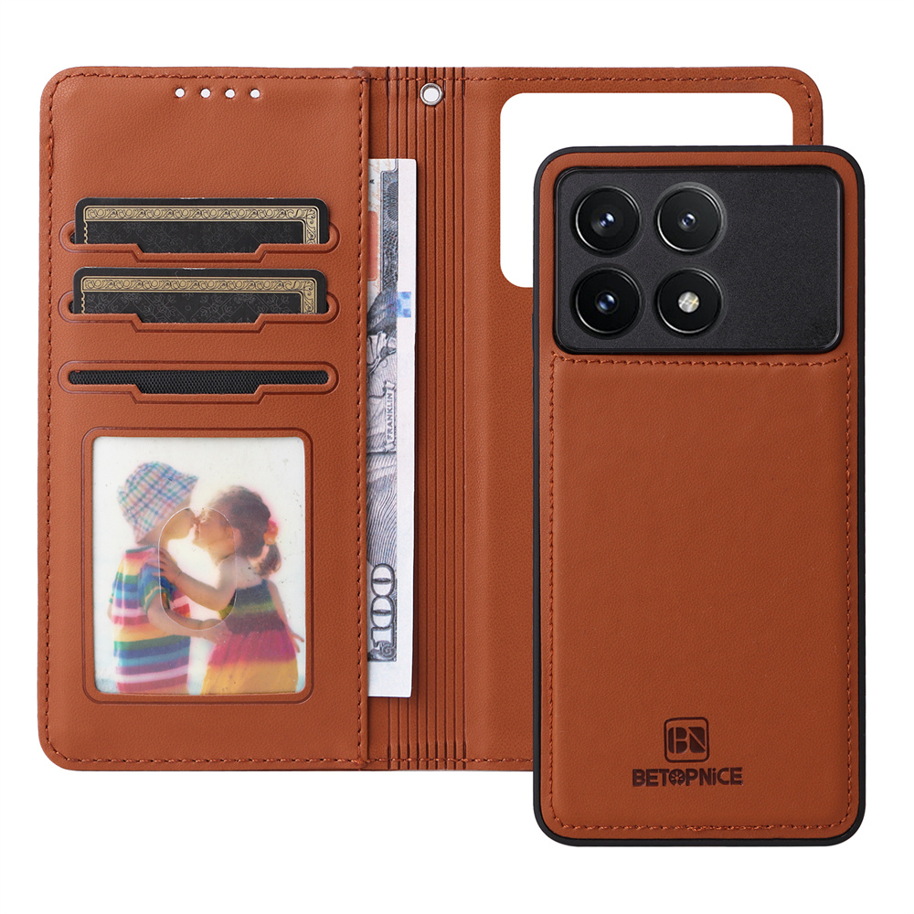 Leather Folio Wallet Case - BETOPNICE 2 in 1 분리형 마그네틱