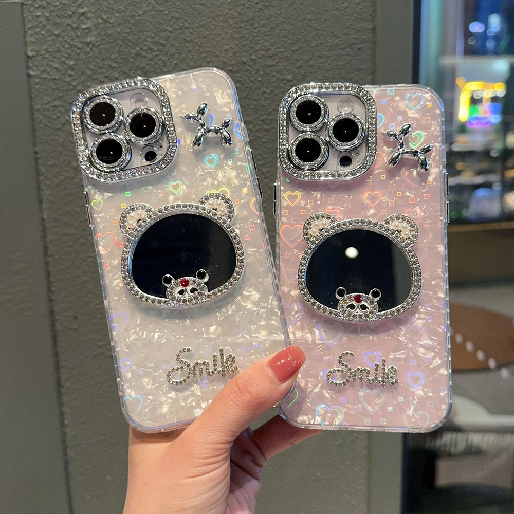 Phone Cases Arc - 하트 글리터 폰 케이스 (애플 아이폰