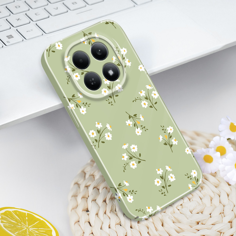 Phone Cases Hard - 스타 플라워 폰 케이스 샤오미 레드미