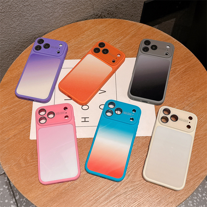 Phone Cases Luxury - 럭셔리 캔디 컬러 그라데이션 폰 케이스