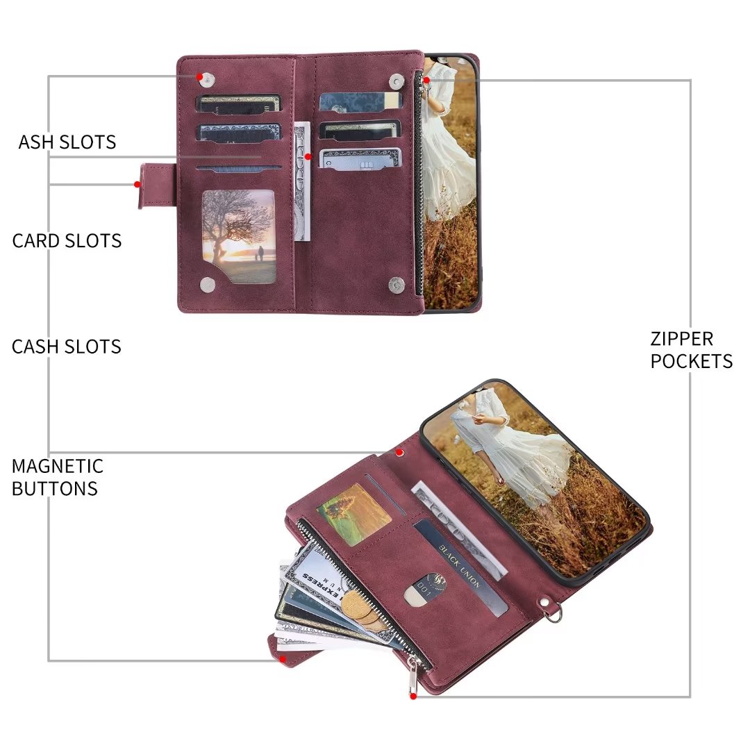Umidigi Bison GT 패션 작은 향수 지퍼 지 - Leather Folio Wallet Case 리뷰 및 가격