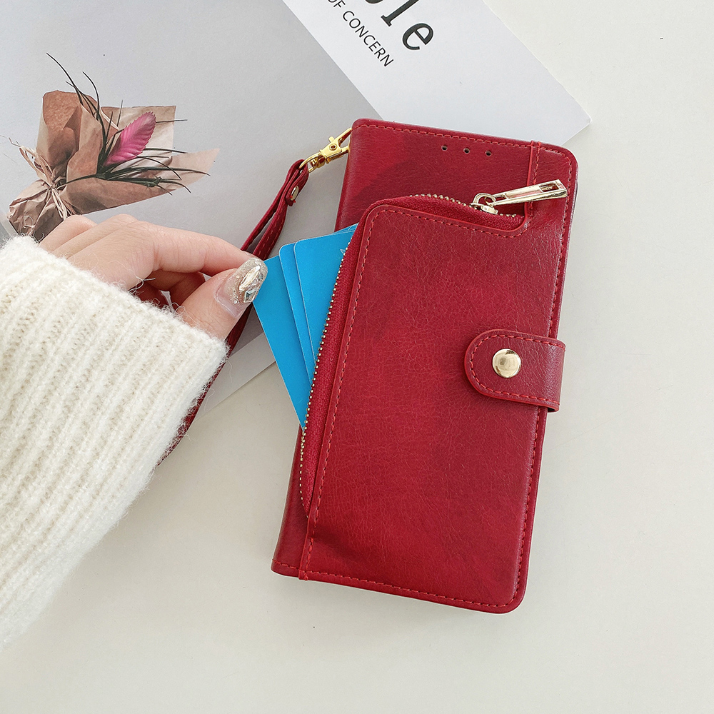 PU 가죽 지퍼 지갑형 폰 케이스 (구글 픽셀 9 10 - Leather Folio Wallet Case 리뷰 및 가격