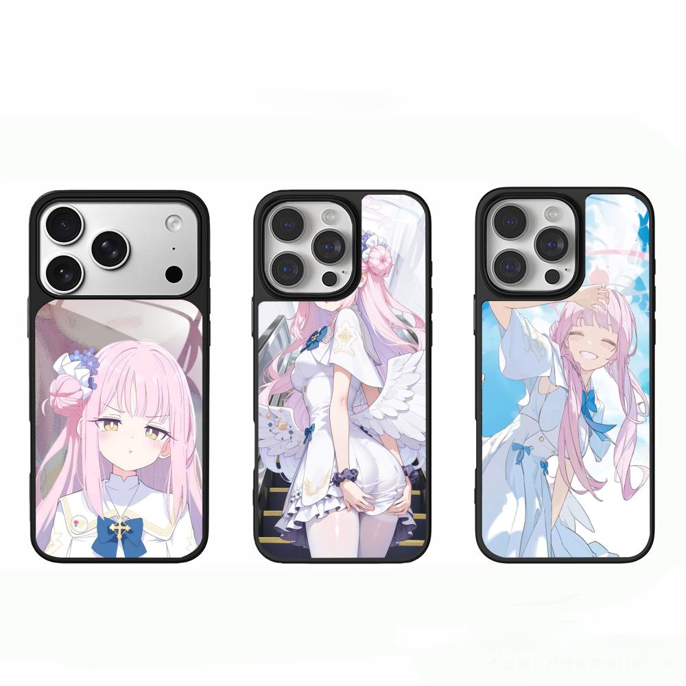 핫 블루 아카이브 미카 폰 케이스 아이폰 17 16 e - Phone Cases Blue 리뷰 및 가격