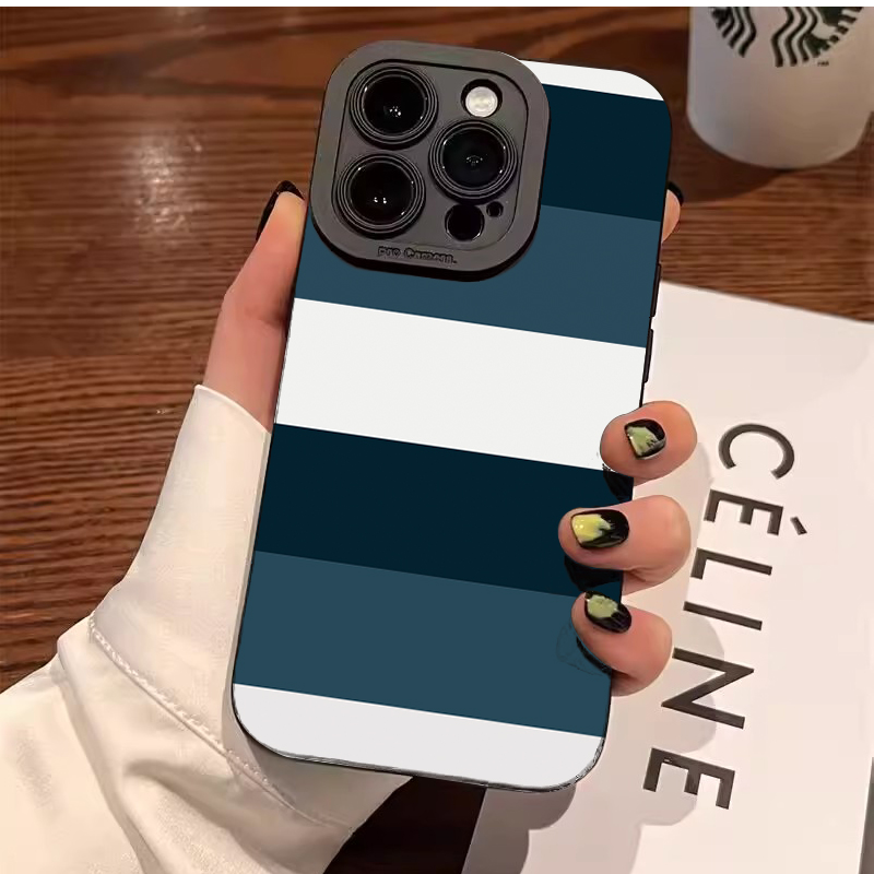 블루 화이트 스트라이프 패턴 폰 케이스 삼성 갤럭시 S - Phone Cases Blue 리뷰 및 가격