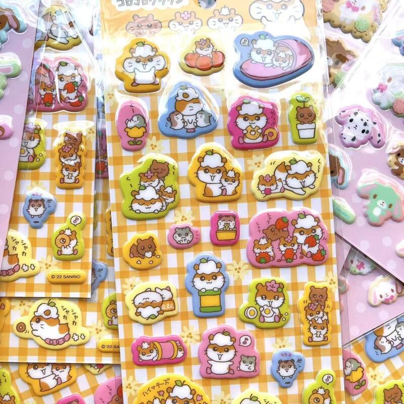새로운 산리오 우사하나 슈가버니즈 3D 버블 스티커 장 - Phone Cases Hello Kitty 리뷰 및 가격