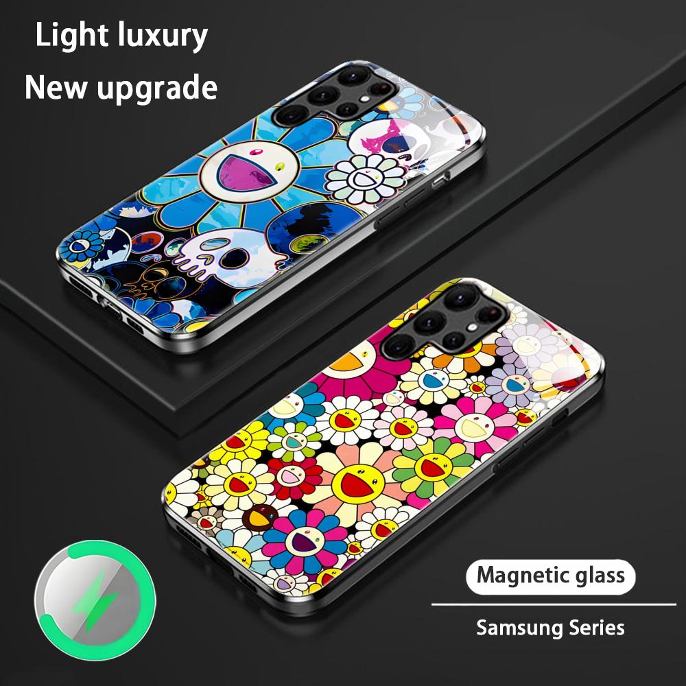 해바라기 일본 그림 무라카미 폰 케이스 삼성 S26 S - Phone Cases Galaxy S23 리뷰 및 가격