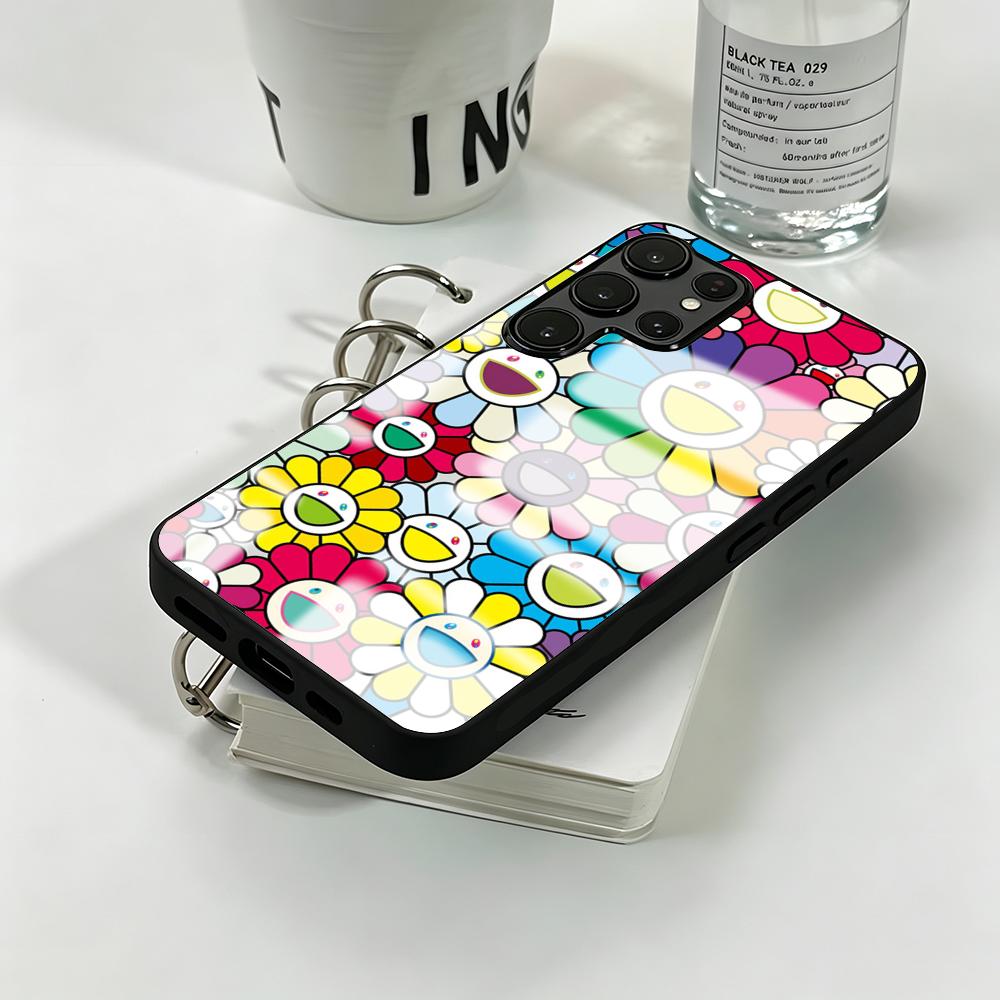 해바라기 일본 그림 무라카미 폰 케이스 삼성 S26 S - Phone Cases Galaxy S23 리뷰 및 가격