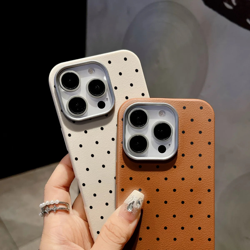 귀여운 물방울 무늬 아이폰 케이스 (16, 15, 17 - Phone Cases Luxury 리뷰 및 가격