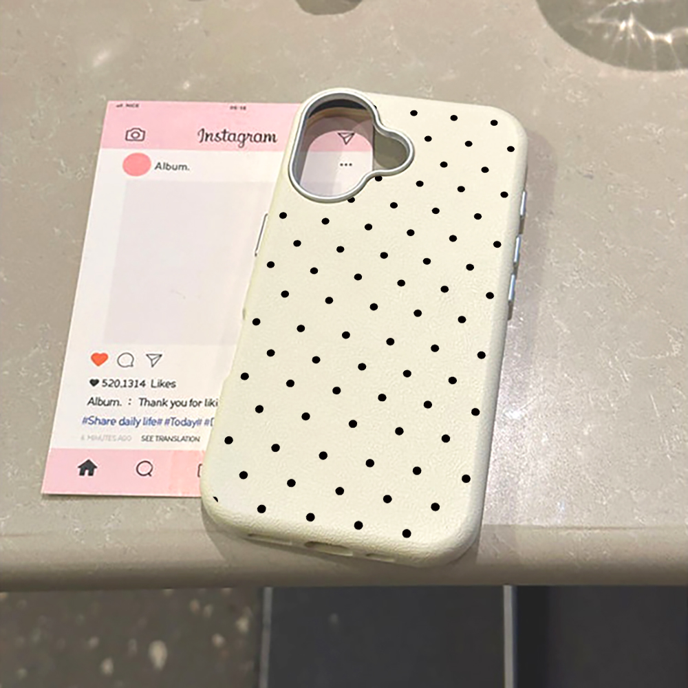 귀여운 물방울 무늬 아이폰 케이스 (16, 15, 17 - Phone Cases Luxury 리뷰 및 가격