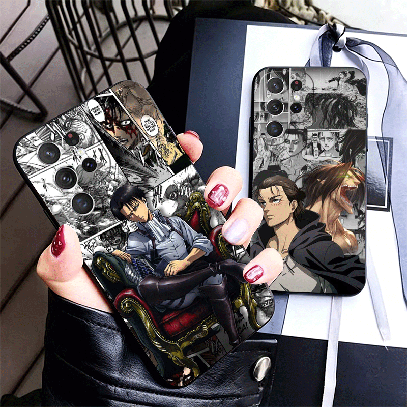 A-어택온티타인 애니메이션 소프트 폰 케이스 삼성 갤럭 - Phone Cases Shein 리뷰 및 가격