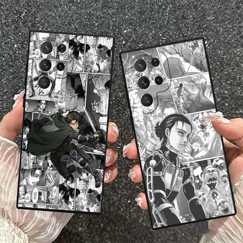 A-어택온티타인 애니메이션 소프트 폰 케이스 삼성 갤럭 - Phone Cases Shein 리뷰 및 가격