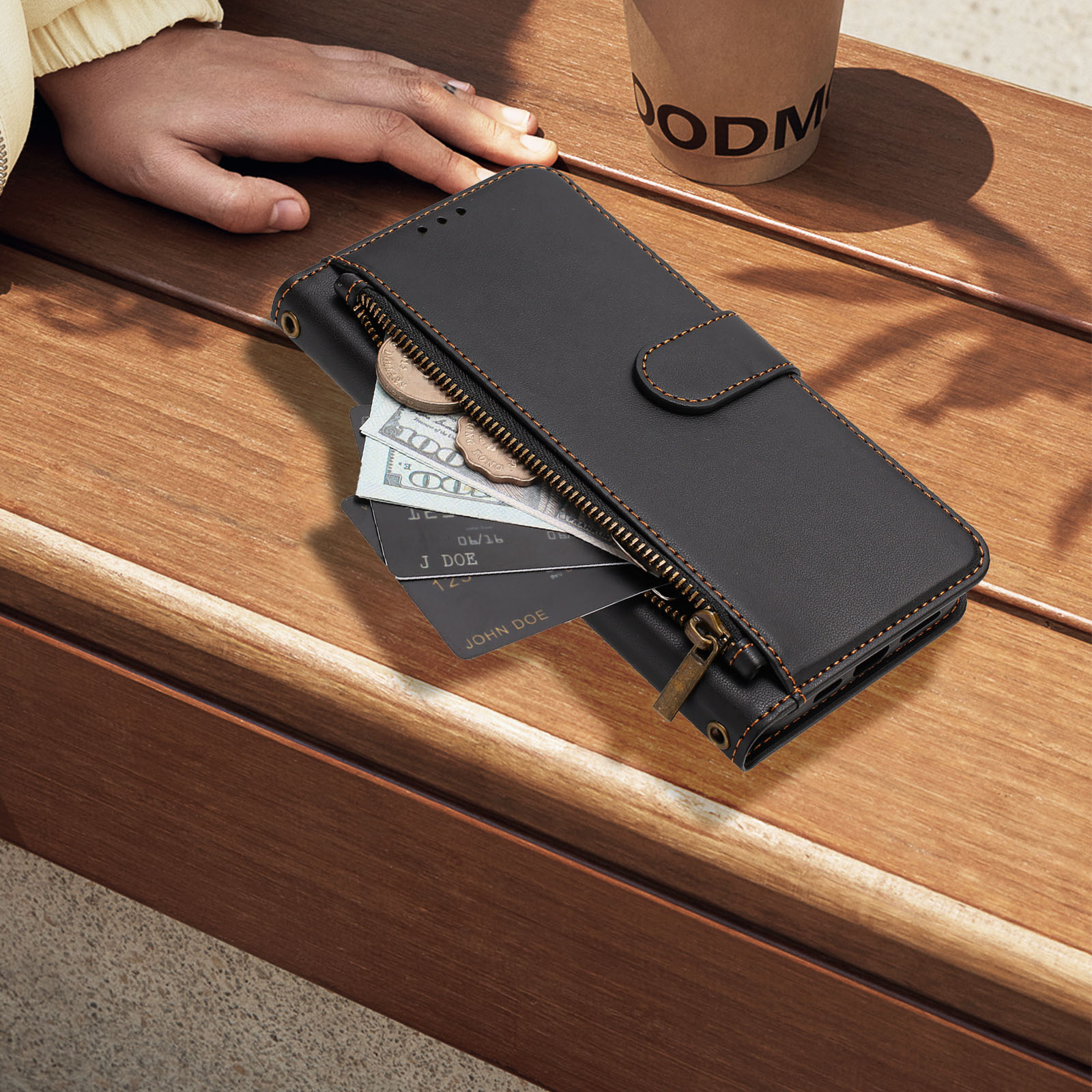 레드미 노트 15, 15 프로, 15 프로 플러스, 1 - Leather Folio Wallet Case 리뷰 및 가격