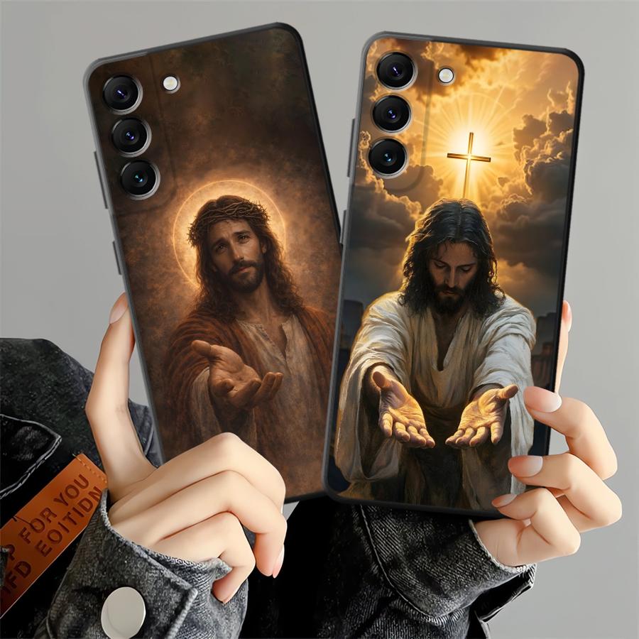 창의적인 예수 예술 디자인 삼성 갤럭시 A52 A36  - Phone Cases Jesus 리뷰 및 가격