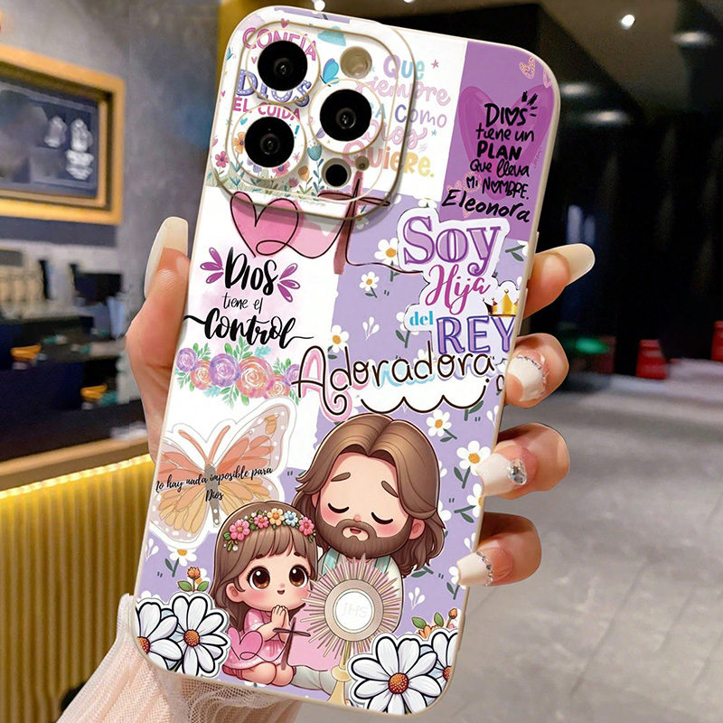 종교적인 색채감 넘치는 예수 그림 TPU 소프트 폰 케 - Phone Cases Jesus 리뷰 및 가격