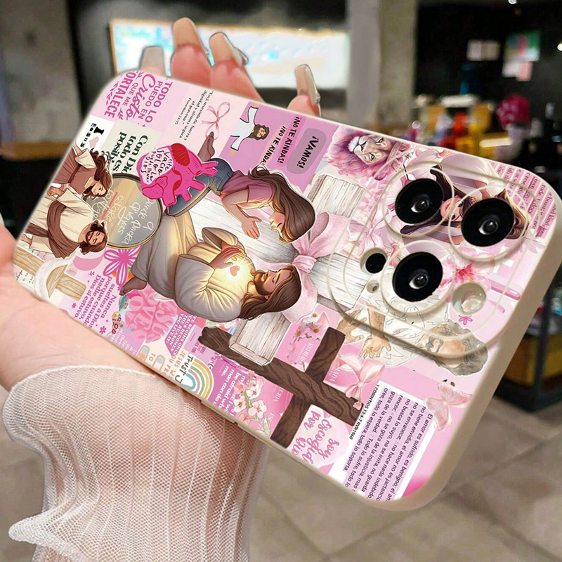 종교적인 색채감 넘치는 예수 그림 TPU 소프트 폰 케 - Phone Cases Jesus 리뷰 및 가격