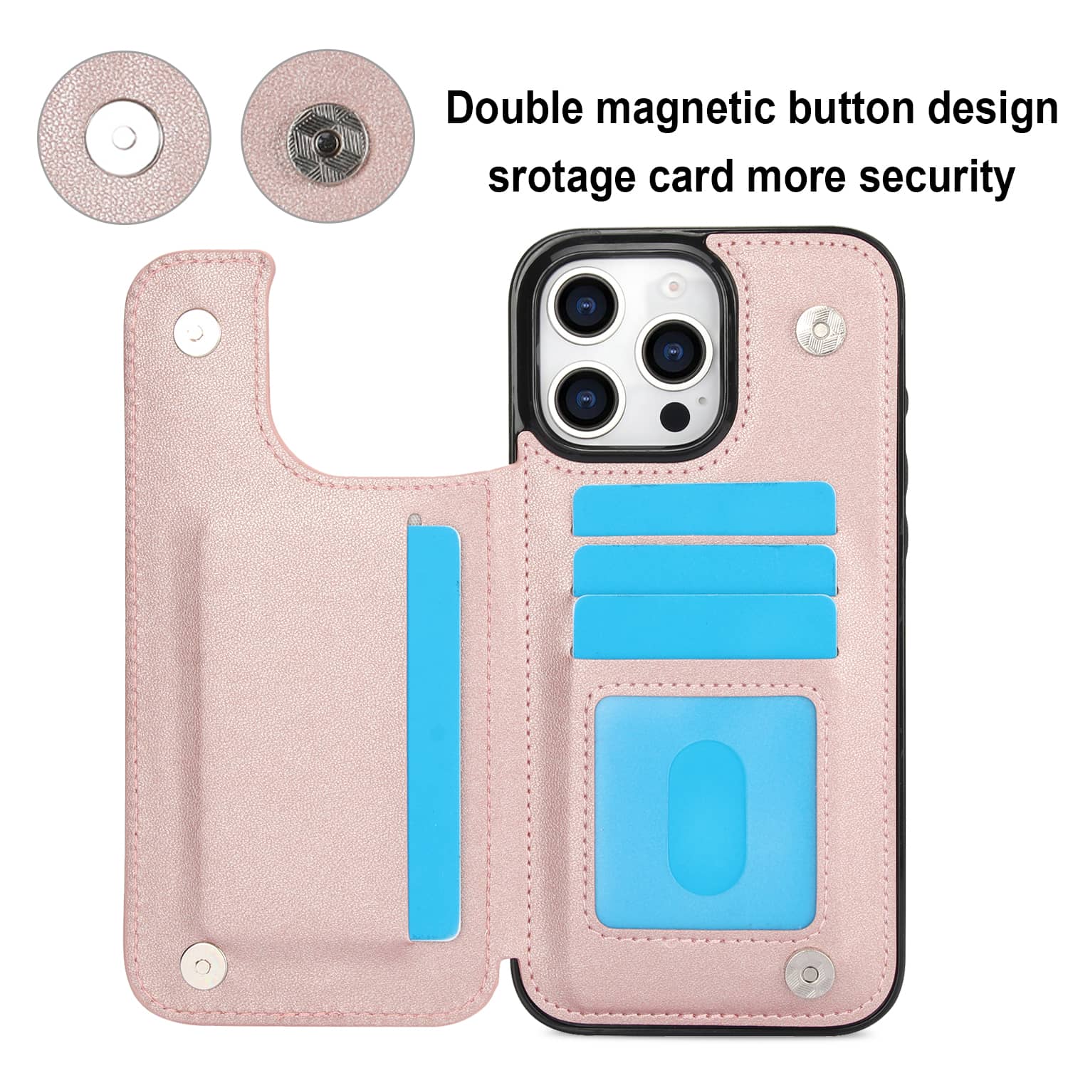 iPhone 16 Pro Max iPhone 16 Pl - Leather Folio Wallet Case 리뷰 및 가격