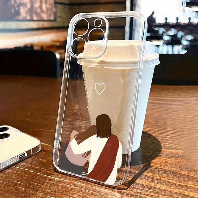1개 기독교 사랑 커플 패턴 투명 미세홀 휴대폰 케이스 - Phone Cases Jesus 리뷰 및 가격