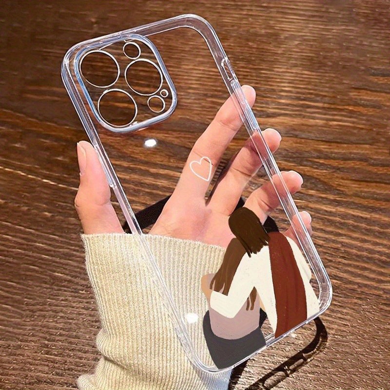 1개 기독교 사랑 커플 패턴 투명 미세홀 휴대폰 케이스 - Phone Cases Jesus 리뷰 및 가격