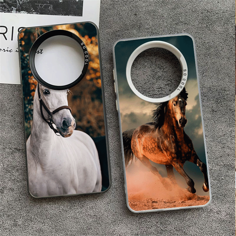 페르가나 말 동물 소프트 폰 케이스 (샤오미 레드미 노 - Phone Cases Shein 리뷰 및 가격
