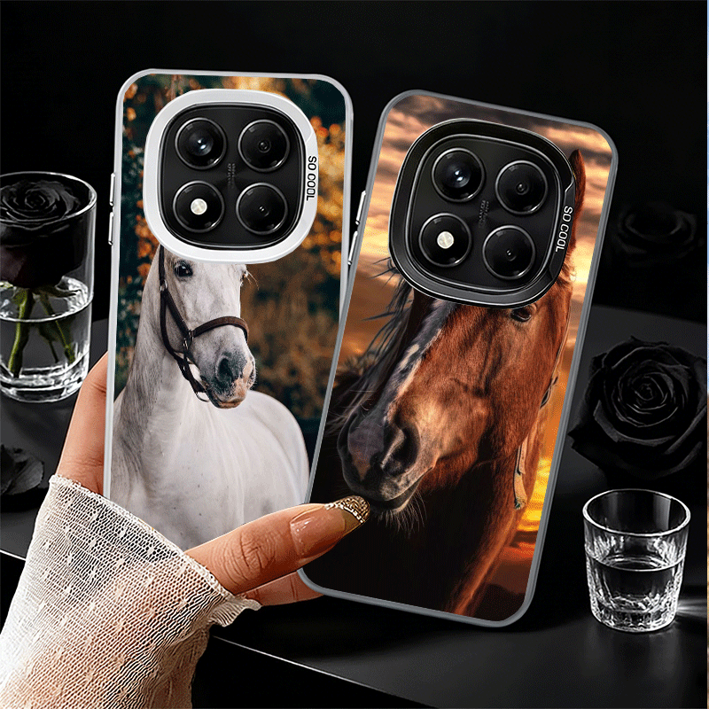 페르가나 말 동물 소프트 폰 케이스 (샤오미 레드미 노 - Phone Cases Shein 리뷰 및 가격