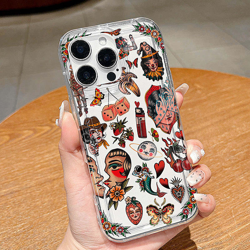 투명 빈티지 콜라주 디자인 삼성 S25 울트라 케이스  - Phone Cases Designer 리뷰 및 가격