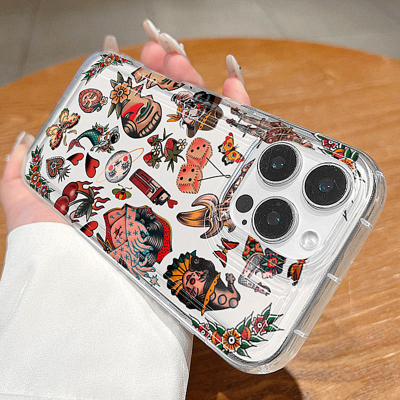 투명 빈티지 콜라주 디자인 삼성 S25 울트라 케이스  - Phone Cases Designer 리뷰 및 가격
