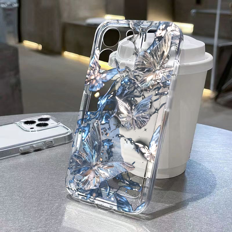 럭셔리 3D 나비 투명 폰 케이스 (아이폰 17, 16 - Phone Cases Luxury 리뷰 및 가격