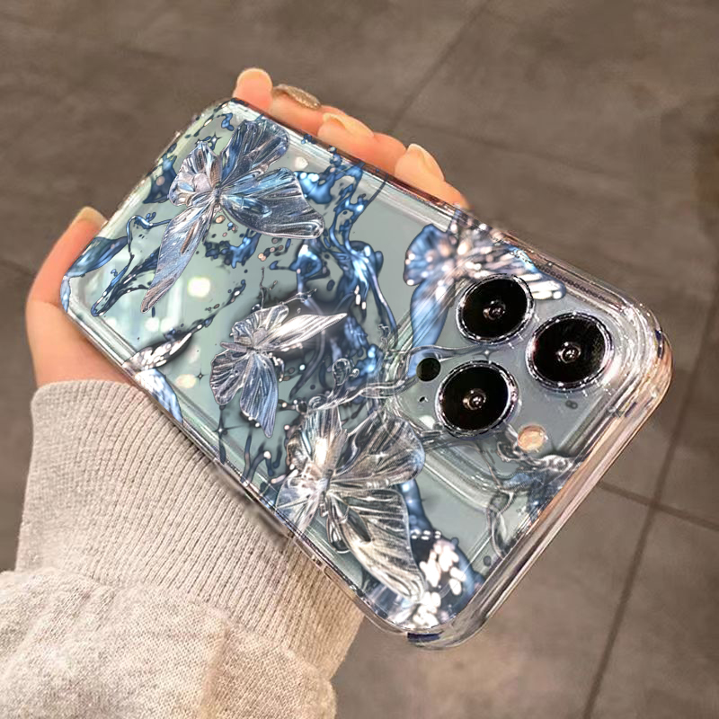 럭셔리 3D 나비 투명 폰 케이스 (아이폰 17, 16 - Phone Cases Luxury 리뷰 및 가격