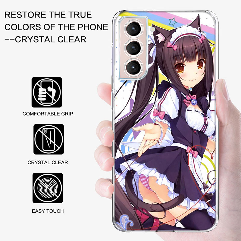 초콜라 네코파라 삼성 갤럭시 S25 엣지 S24 S23 - Phone Cases Shein 리뷰 및 가격
