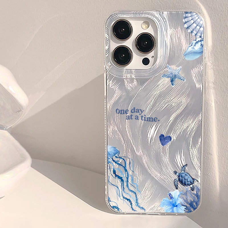 블루 오션 비치 충격 방지 폰 케이스 (샤오미 레드미  - Phone Cases Blue 리뷰 및 가격