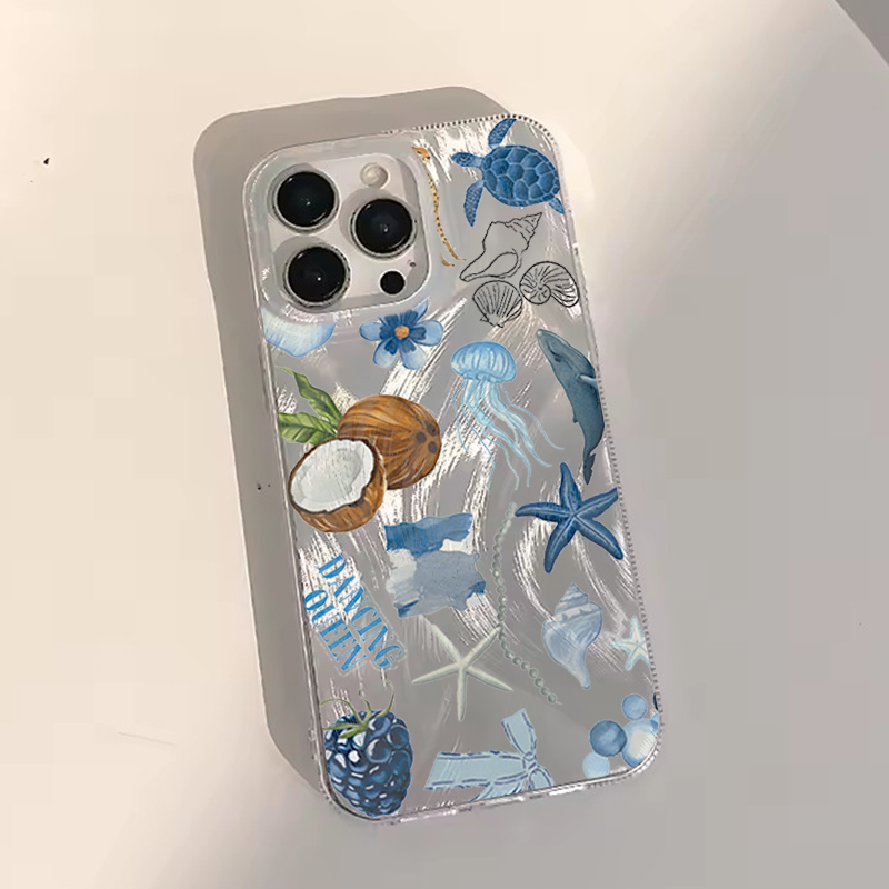 블루 오션 비치 충격 방지 폰 케이스 (샤오미 레드미  - Phone Cases Blue 리뷰 및 가격