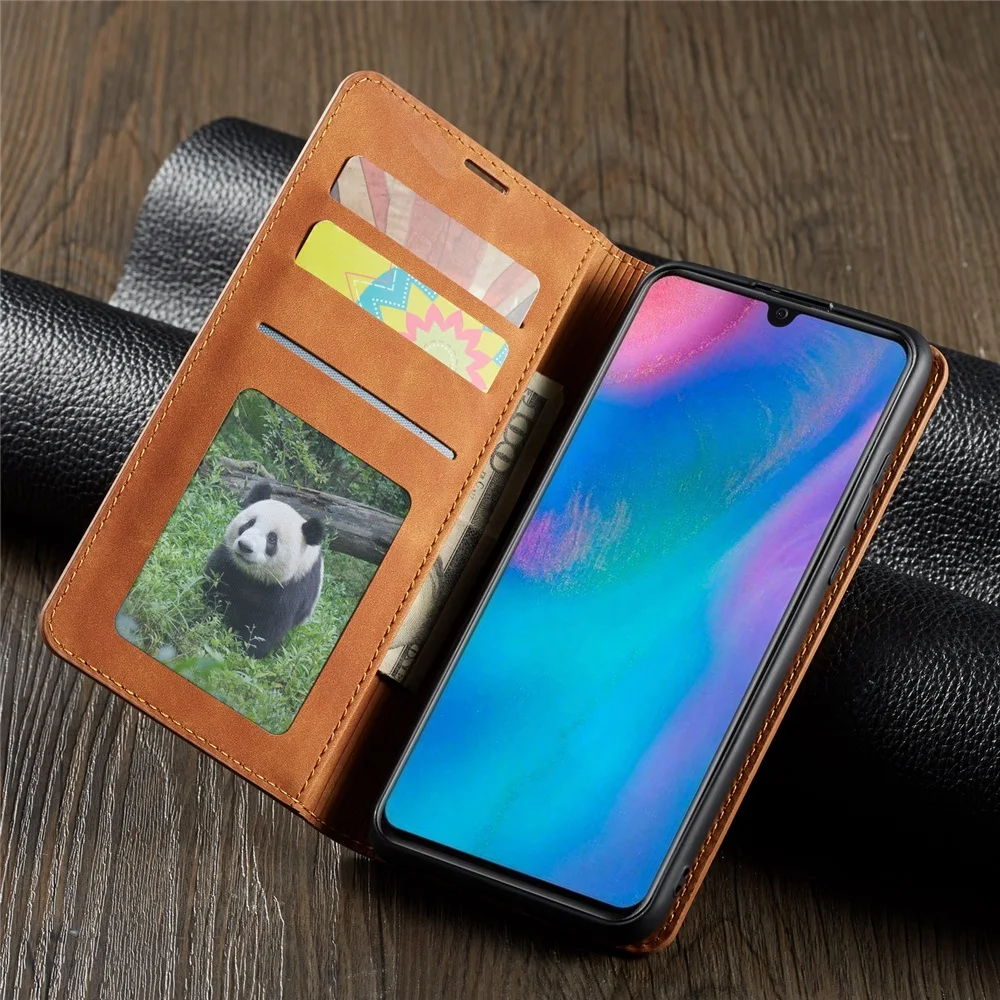 화웨이 P30 P20 P40 Pro Lite 플립 커버 - Leather Folio Wallet Case 리뷰 및 가격