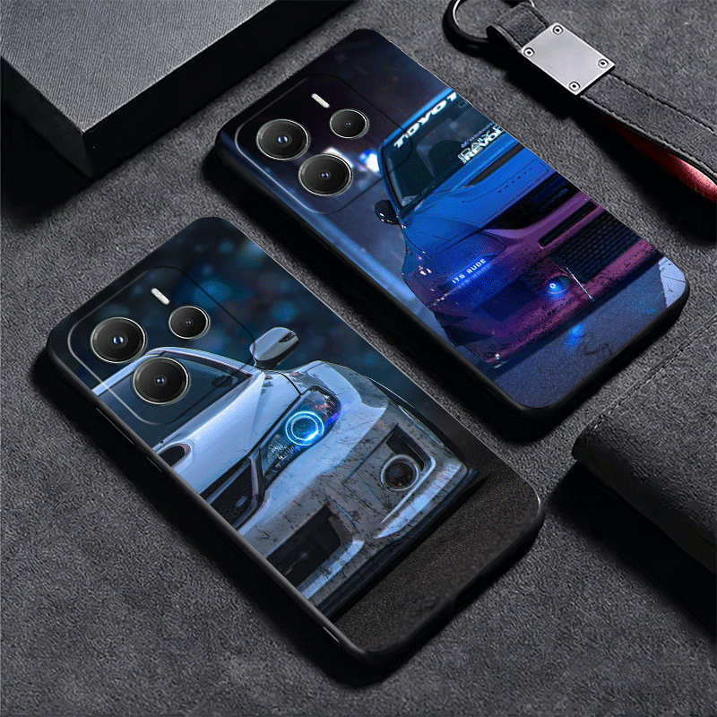 일본 JDM 스포츠카 테마 소프트 폰 케이스 (샤오미  - Phone Cases Shein 리뷰 및 가격