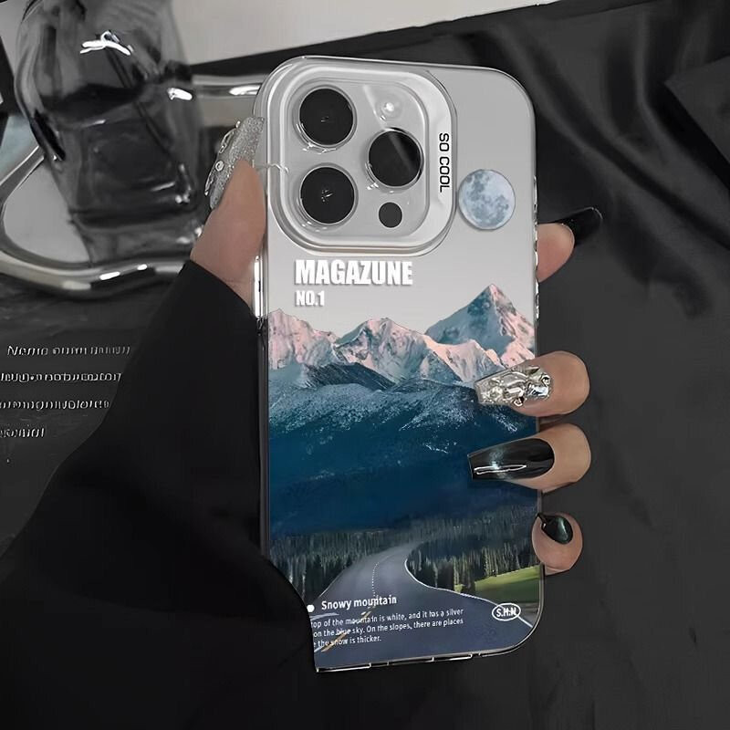 눈 덮인 산길 풍경 아이폰 케이스 (아이폰 17 에어  - Phone Cases Vogue 리뷰 및 가격