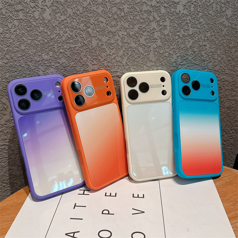 럭셔리 캔디 컬러 그라데이션 폰 케이스 (아이폰 17, - Phone Cases Luxury 리뷰 및 가격