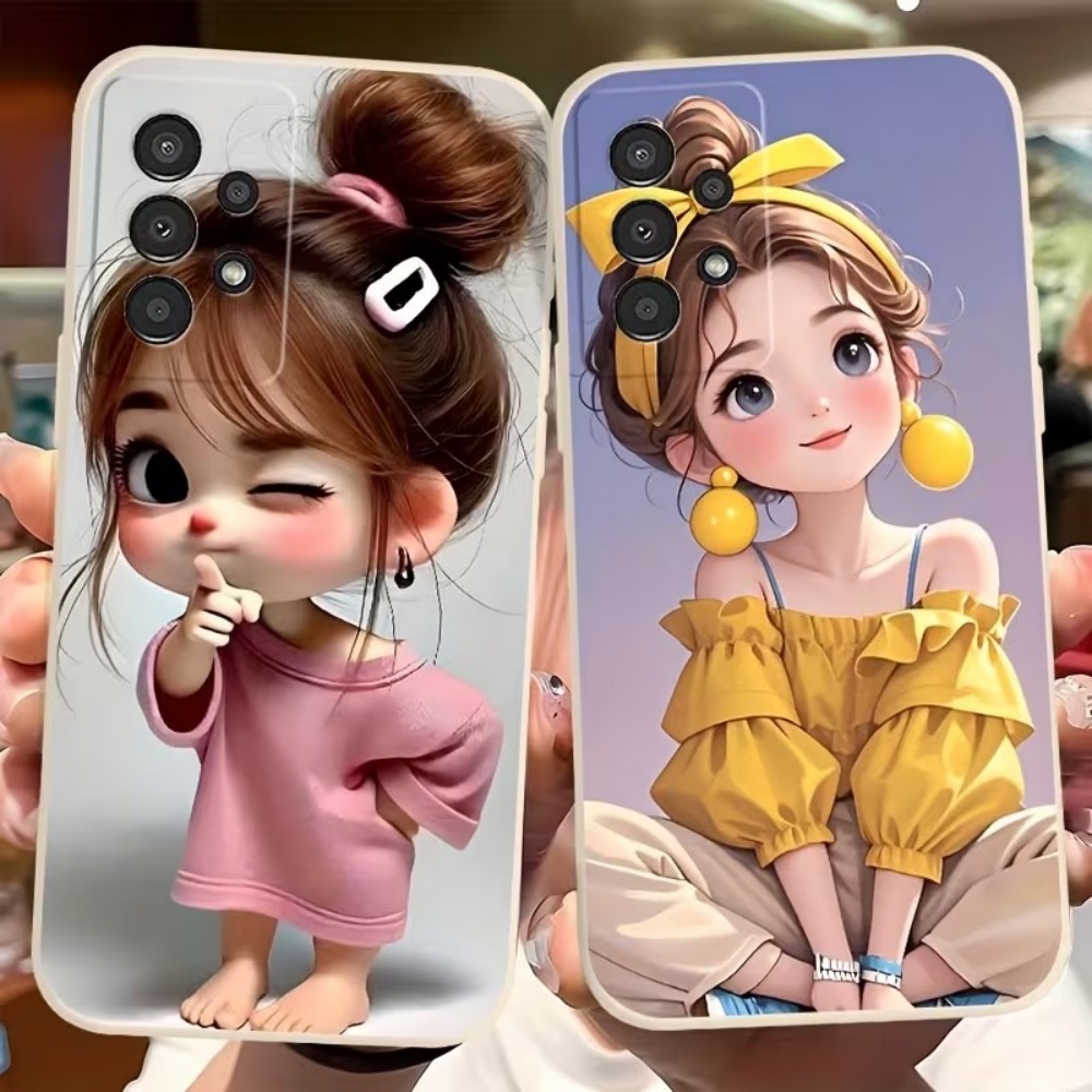 귀여운 만화 소녀 패턴 디자인 삼성 갤럭시 S26 S2 - Phone Cases Designer 리뷰 및 가격