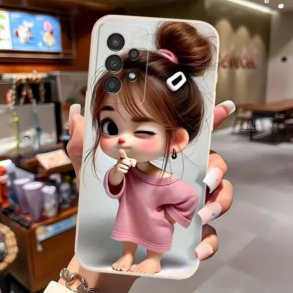 귀여운 만화 소녀 패턴 디자인 삼성 갤럭시 S26 S2 - Phone Cases Designer 리뷰 및 가격