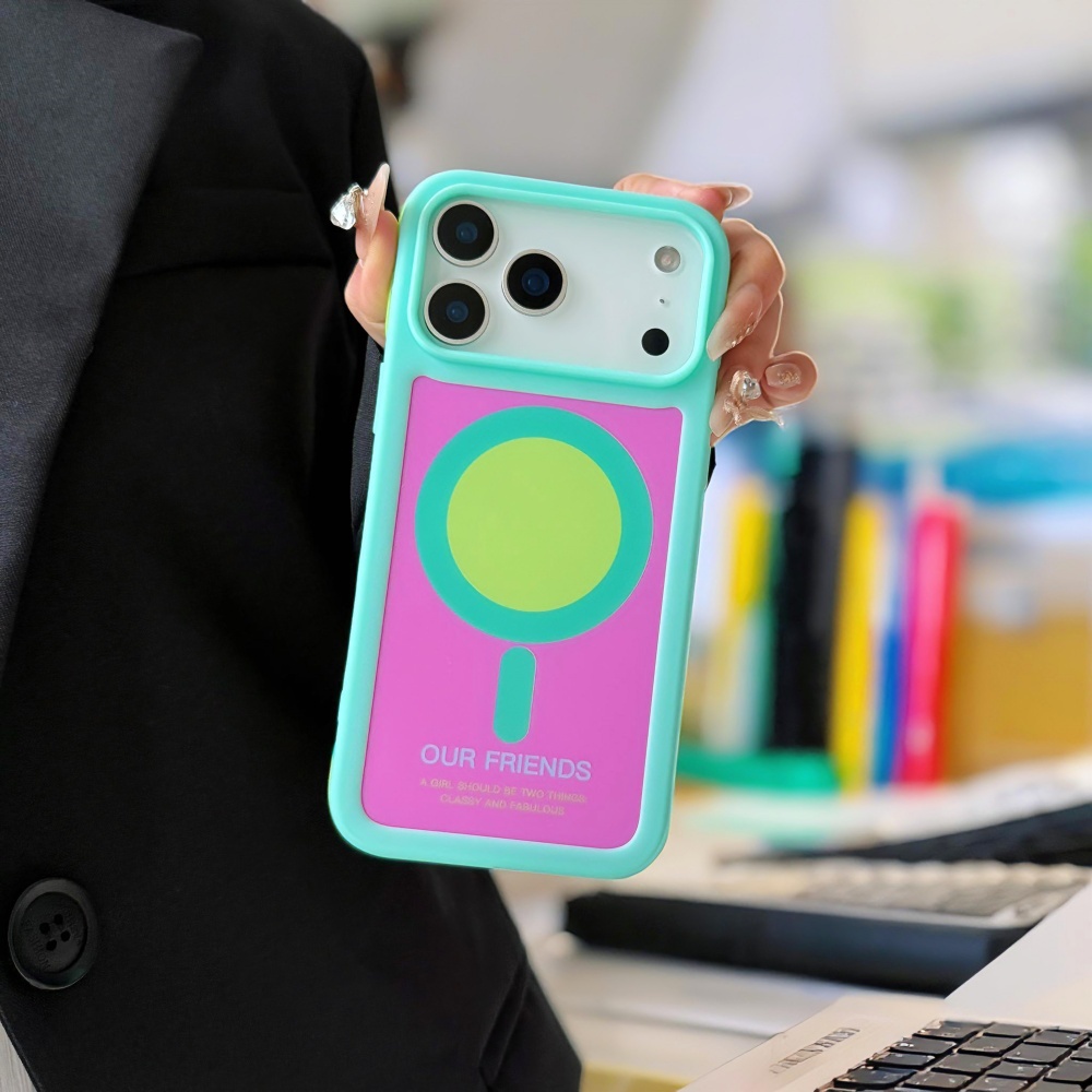 패셔너블하고 창의적인 컬러 클래시 자석 케이스 아이폰  - Phone Cases Vogue 리뷰 및 가격
