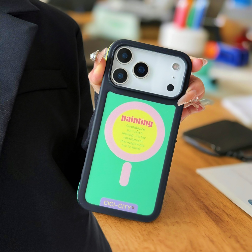패셔너블하고 창의적인 컬러 클래시 자석 케이스 아이폰  - Phone Cases Vogue 리뷰 및 가격