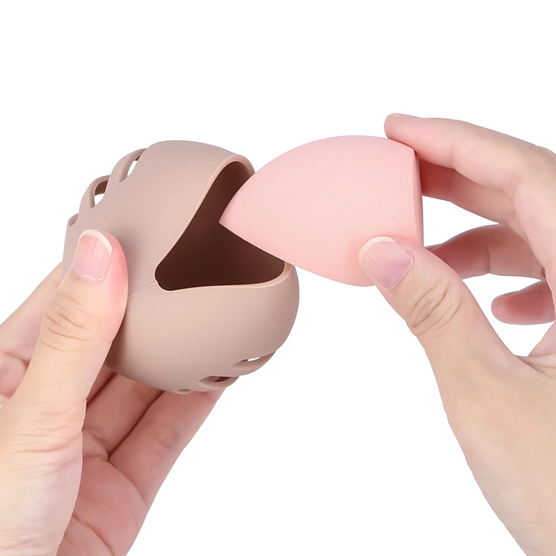 1Pcs 메이크업 스폰지 홀더 친환경 실리콘 멀티 홀  - Phone Cases The Dairy 리뷰 및 가격