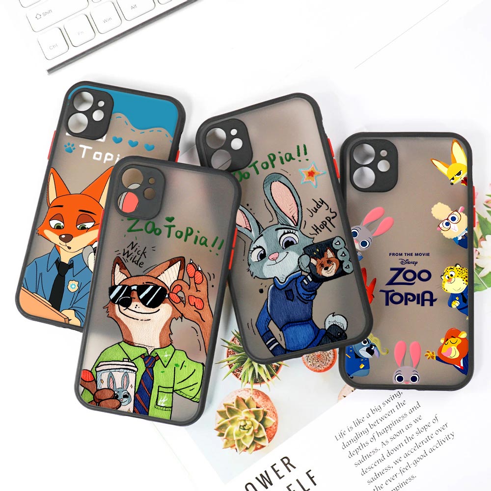 디즈니 닉 주디 무광 반투명 케이스 아이폰 17E 17 - Phone Cases For Iphone 11 리뷰 및 가격