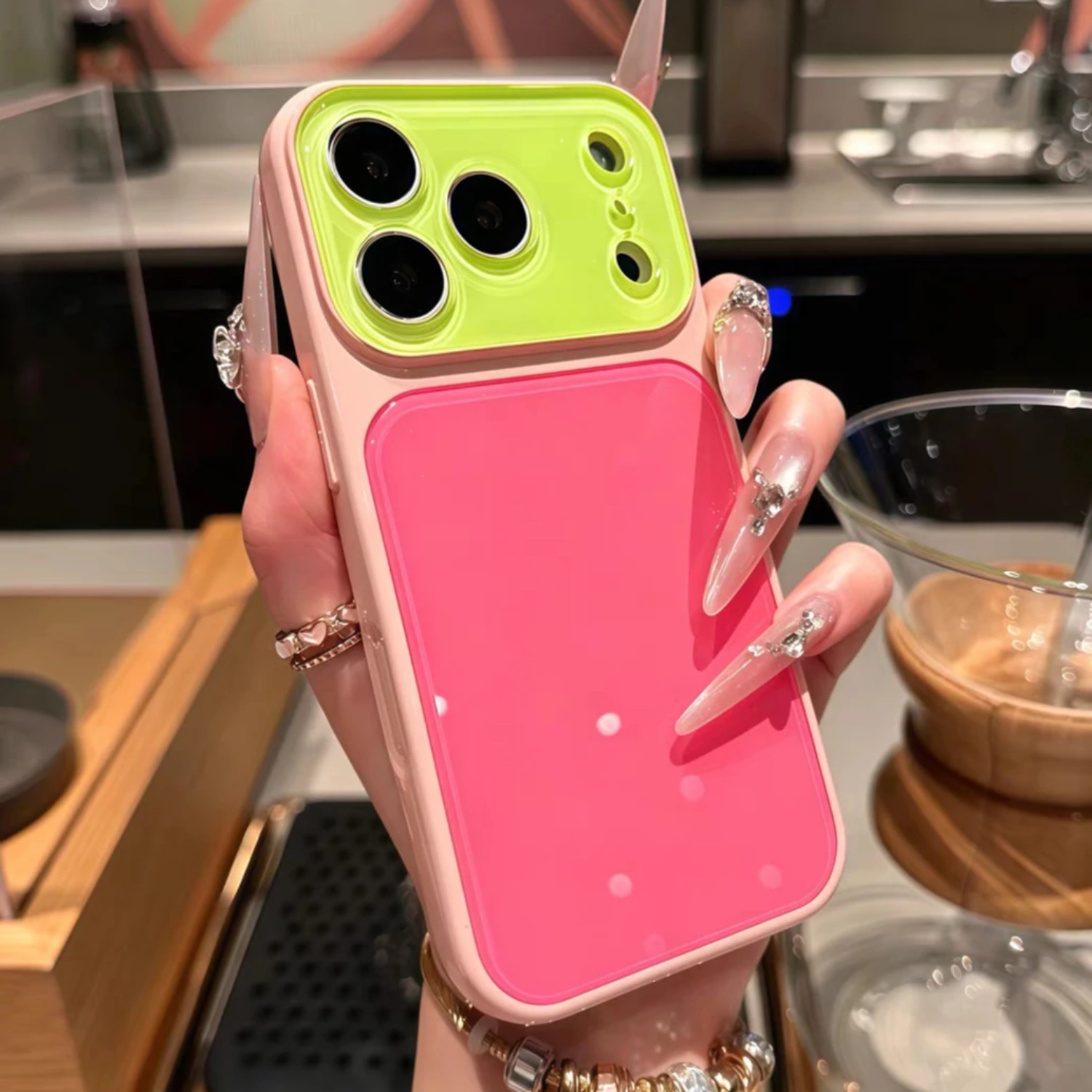 아이폰 17 프로 맥스 16 15 14 컬러 블록 폰  - Phone Cases Vogue 리뷰 및 가격
